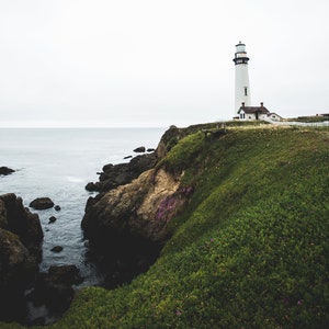 Lighthouse on the central coast of California