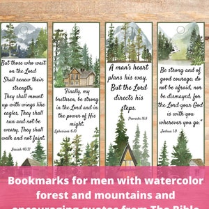 printable bible verse bookmarks for men boys christian