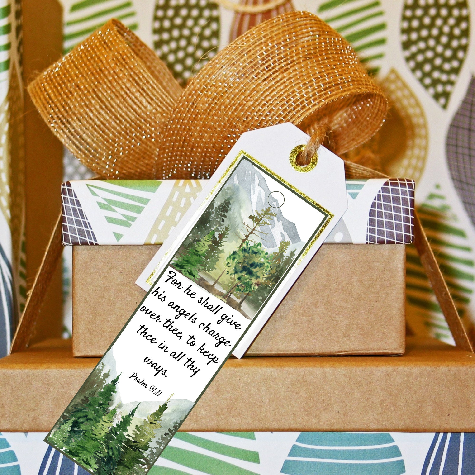 Psalm 91 Bookmarks Prayer of Protection Blessings Printable | Etsy