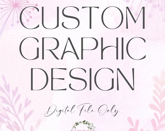 Diseño gráfico para una invitación personalizada o cualquier artículo de fiesta Descarga digital Invitación personalizada para evento