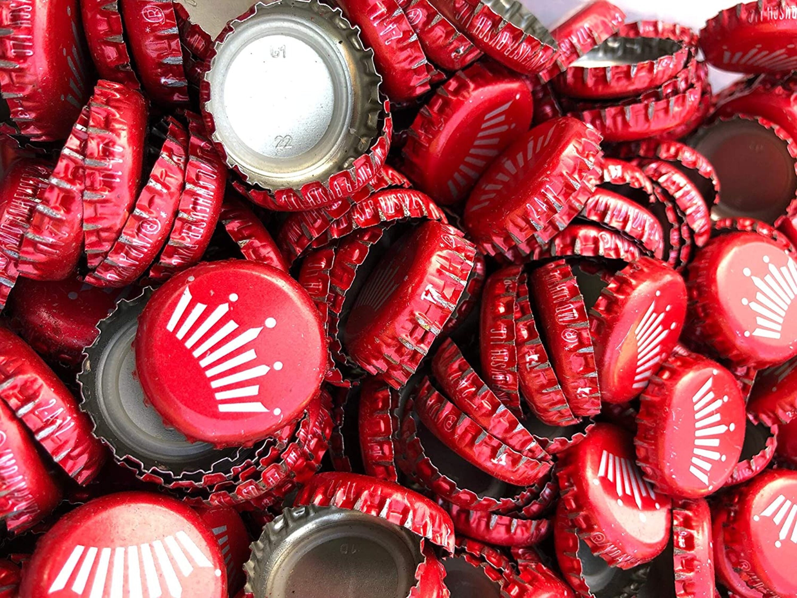 200 Red Budweiser Crown Bottle Caps for Crafts Tables Etsy