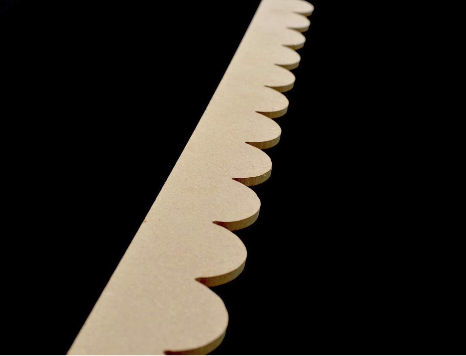 Decorative Scalloped Wood Edging Trim Moulding for Interior Etsy