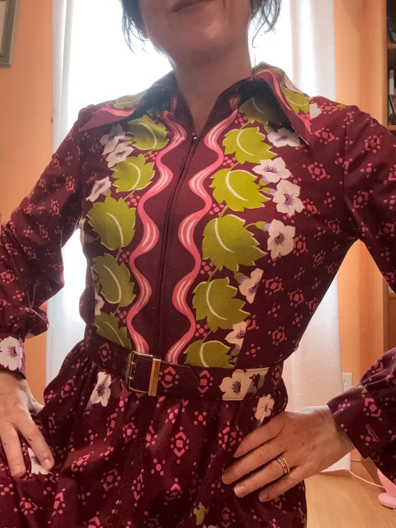 Oscar de la Renta, Original 1970s Vintage Oscar De La Renta Boutique Dress