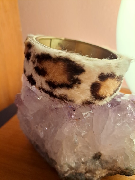 1950s faux fur Bracelet, Authentic