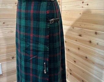 Authentic Scottish Kilt, 32 inch waist