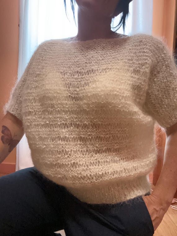 Nanamica mohair pullover - Gem Nanamica mohair pullover - Gem