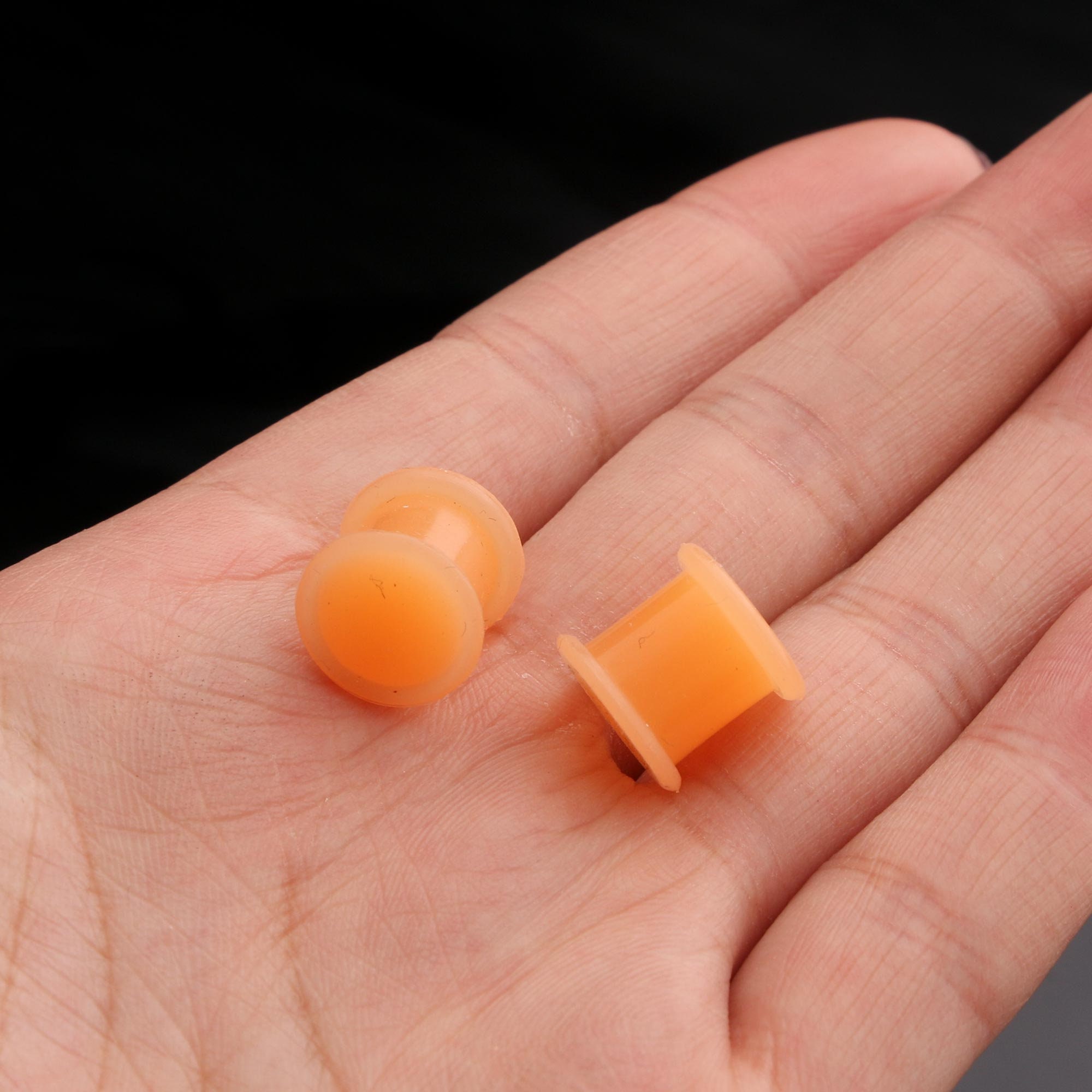 6pcs Soft Silicone Ear Gauges Set Ear Plug and Tunnels Gauge Etsy UK