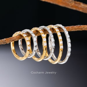 16g Cartilage Hoop/Helix Earrings/Sequare CZ Conch Hoops/Hoop Earring/Hinged Clicker/Daith Piercing Jewelry/Stacking Earrings/Gift for her