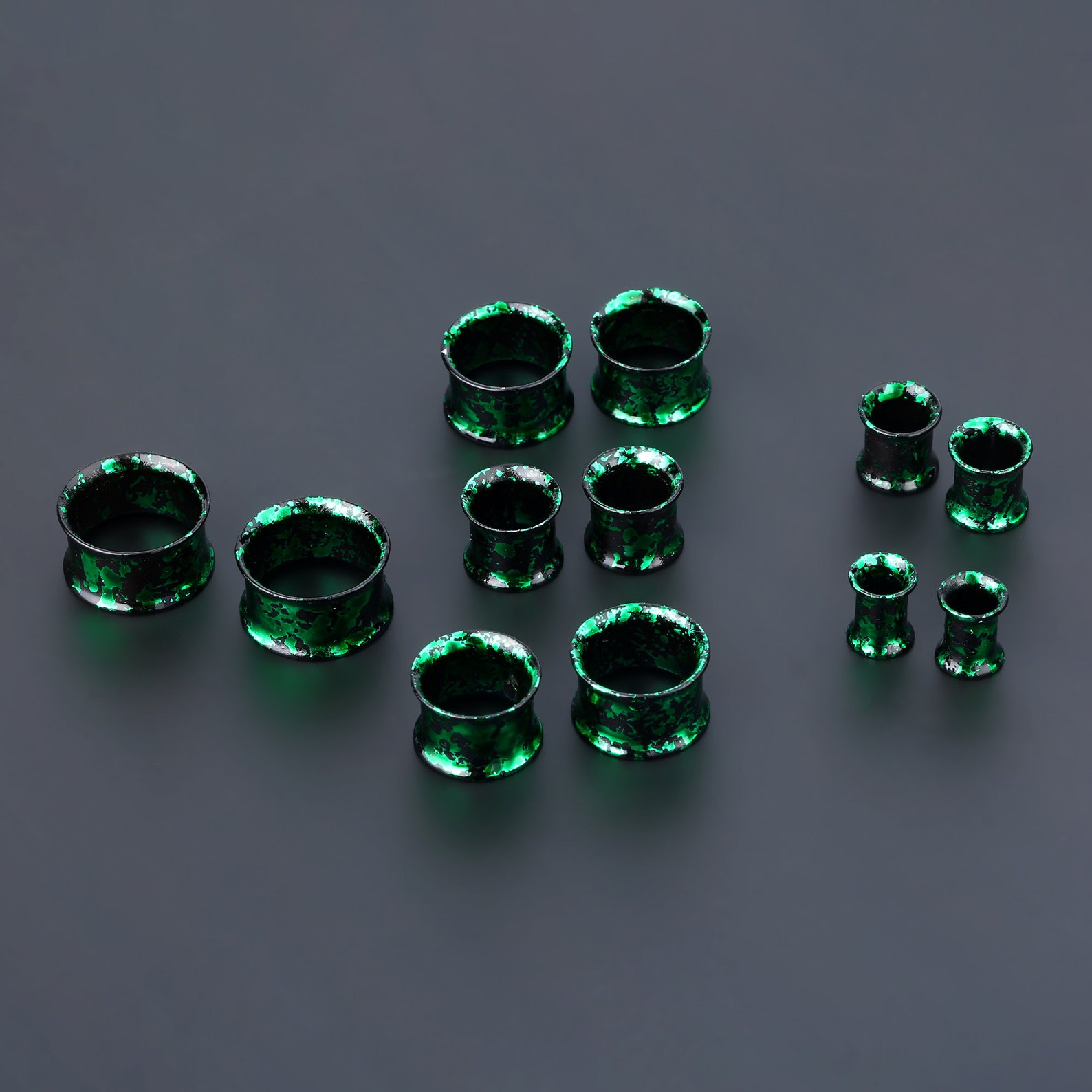 2PCS Acrylic Ear Gauges for Man Female/Double Flared Etsy