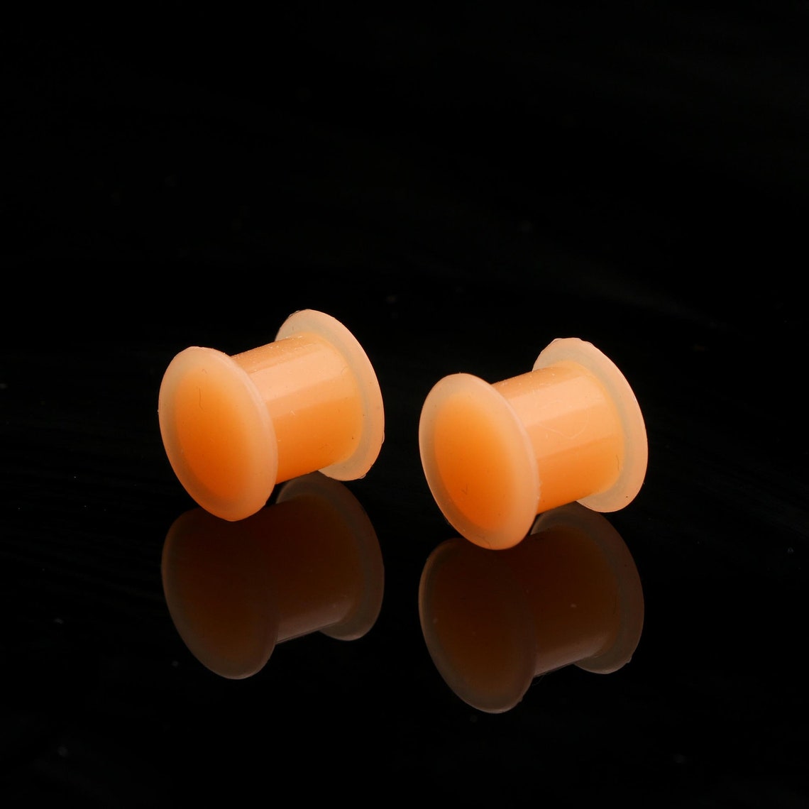 Solid Silicone Ear Gauges Ear Plug Tunnels 00G Gauges 6pcs Etsy