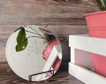 Gondors trädspegel, LotR-inspirerad dekor, etsad fasad väggkonst, Tolkien-inspirerad konst