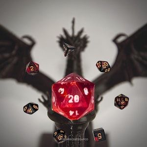 Loot & Lather D20 Soap - Mystery Color Scent with Hidden Polyhedral Dice Set Inside