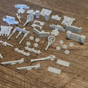 Sample weapons Pack #3  1/64 scale. 36 items