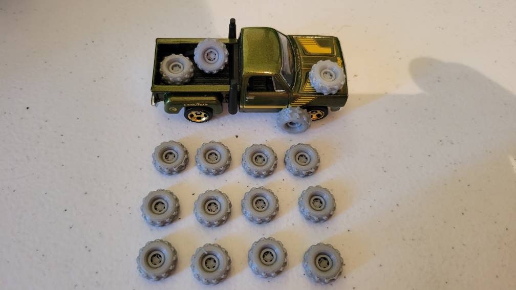 Gasland Madmax Mud Grip Tires for Decor Hotwheels 1/64 Etsy