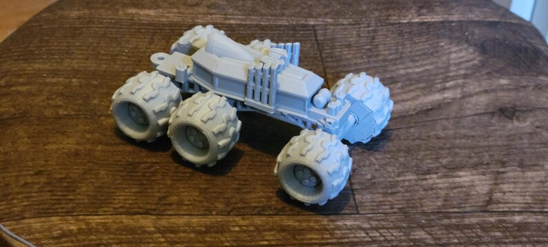 Apocalyptic Casket War Rig With Wheels That Roll. 3d Printed, One Item ...