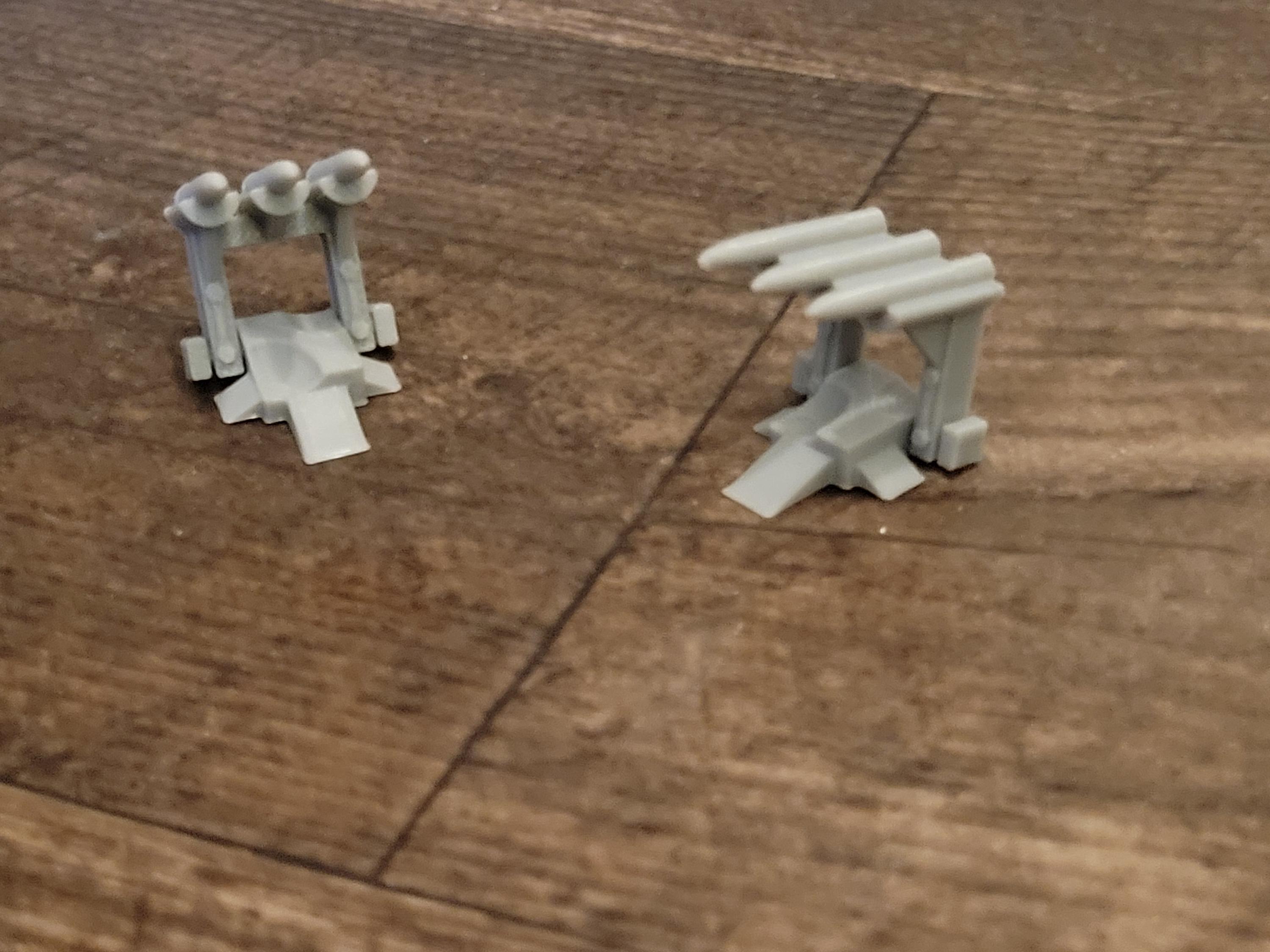 Anti Def System Sign Anti Air Missile Def System for 1/64 Scale. 3d Printed. 2 Items. Car ...