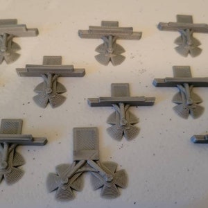 Saw Blades pack 10 items. 1/64 scale