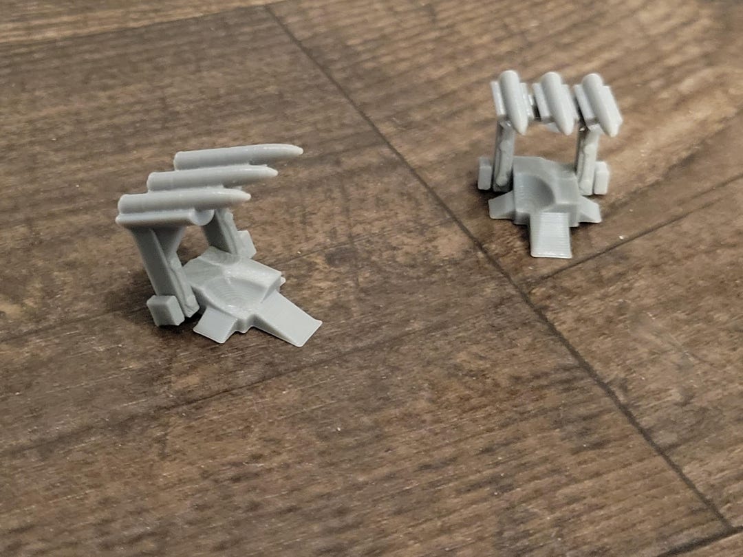 Anti Def System Sign Anti Air Missile Def System for 1/64 Scale. 3d Printed. 2 Items. Car ...