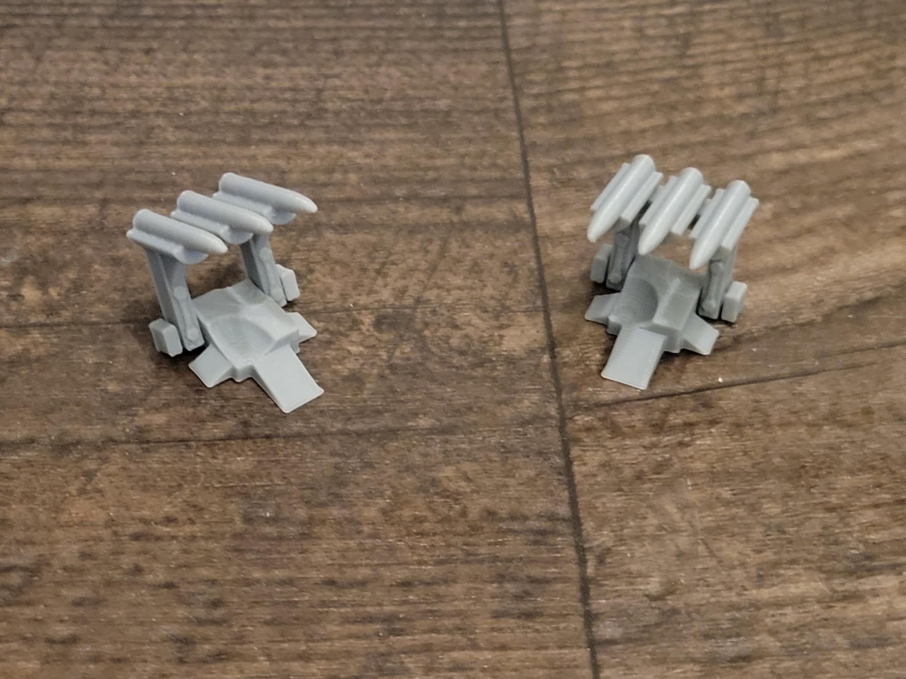 Anti Def System Sign Anti Air Missile Def System for 1/64 Scale. 3d Printed. 2 Items. Car ...