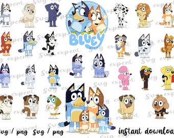 Download Bluey Png Etsy