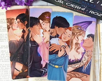Couple Mix: Faeries | Laminated Paper Bookmark | Bookshelf Decor | Book inspired