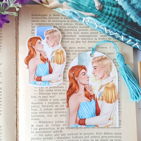 America Singer & Maxon Schreave the Selection Laminated or Magnetic  Bookmark Handmade Bookshelf Decor Romance Couple Book Accessories 
