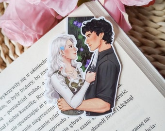 Paedyn & Kai (book inspired by Powerless) | Magnetic bookmark | Fantasy Couple Bookshelf Decor | Booklover Gift Idea | Book Accessories