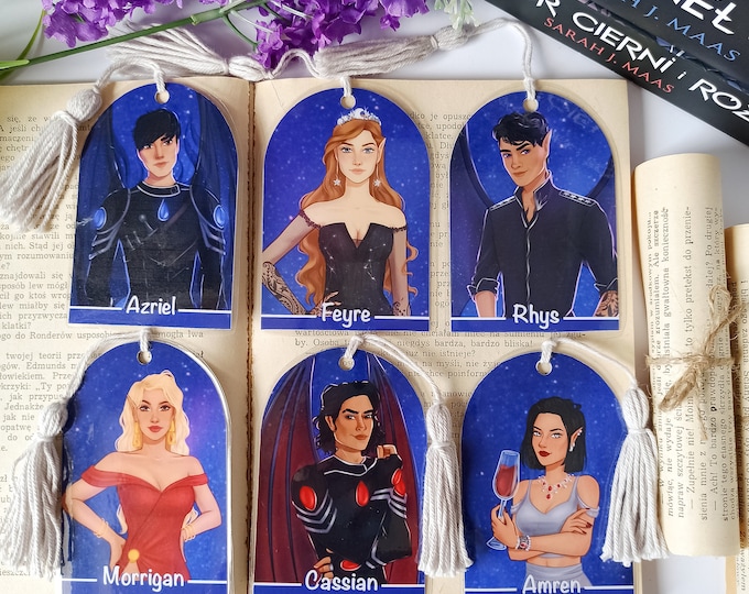 Feyre, Rhys, Morrigan, Amren, Azriel, Cassian (ACOTAR / A Court of ...