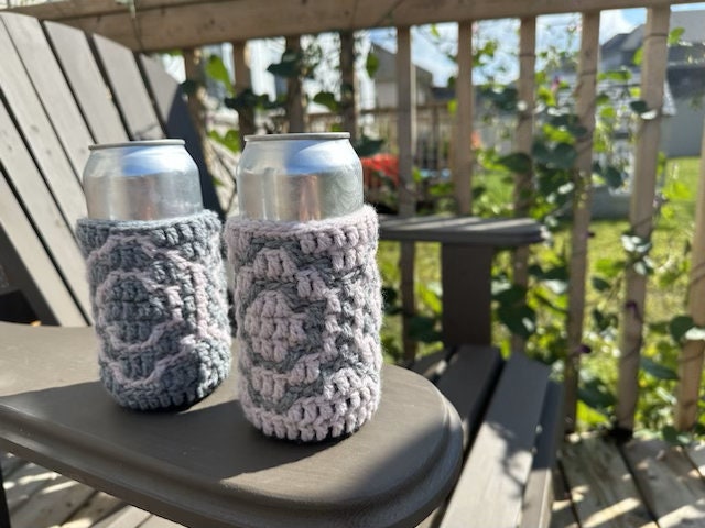 Crochet Can Cozy, Beer, Gift, Camping, Pop, Knit, Halloween, Tall Can ...