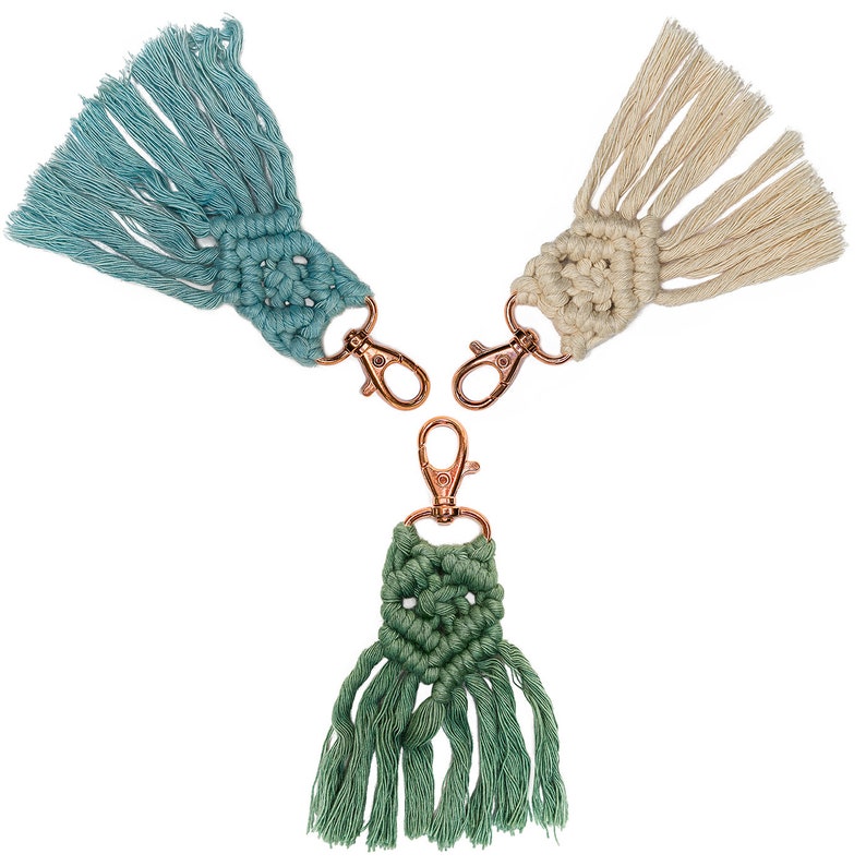 Macrame Keychain image 6
