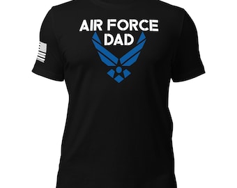 Flygvapnets pappa-t-shirt, patriotisk militärgåva