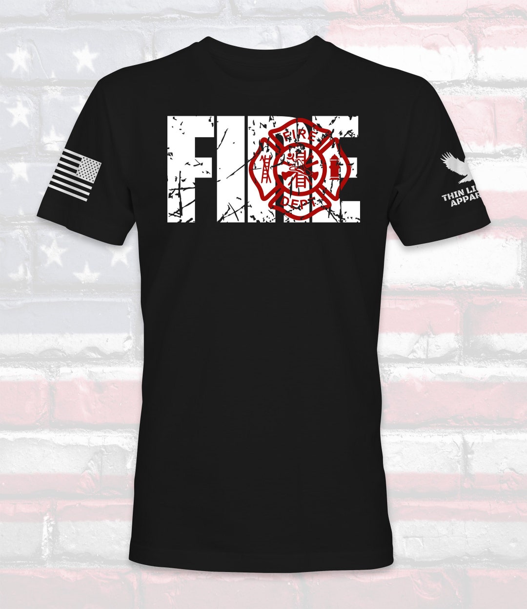 dri fit firefighter shirt