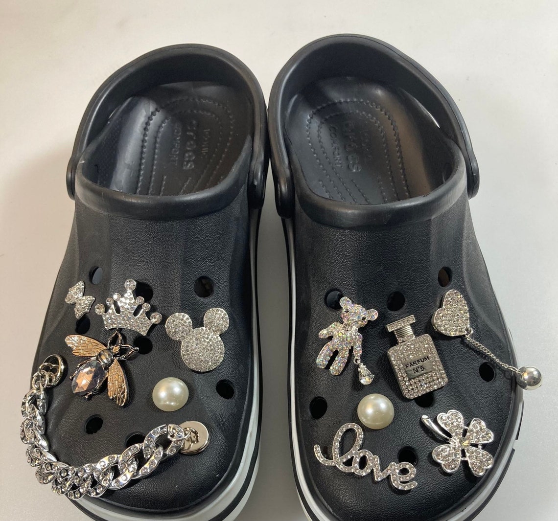Designer crocs charms Etsy