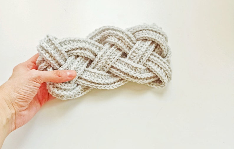 Crochet Easy Cable Headband Earwarmer Written PatternCrochet With GG Instant PDF Download