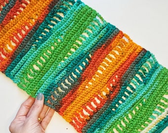 Easy Crochet Scarf Pattern for Beginners (PDF Download)