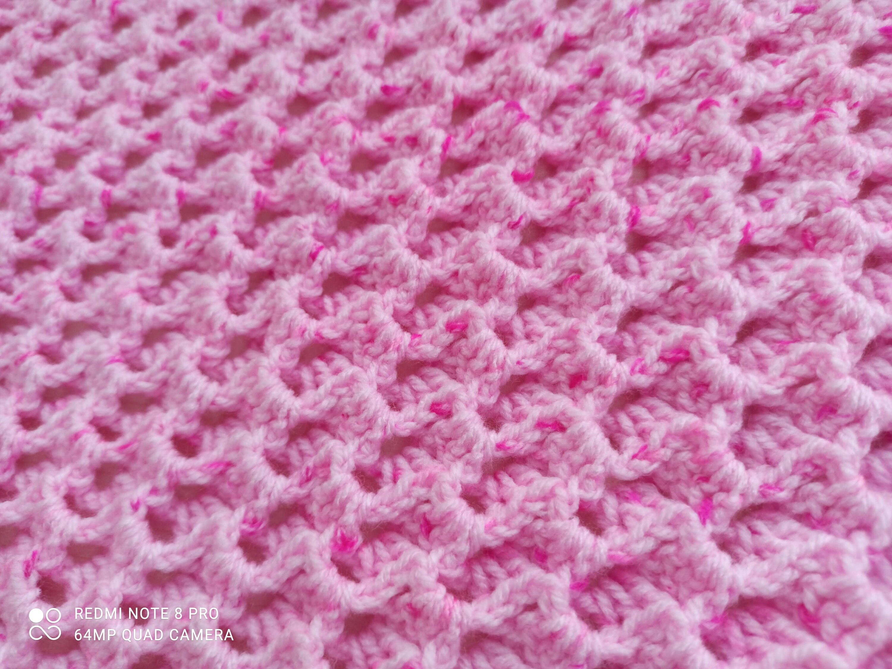 Crochet 1 Row Repeat 3D Baby Blanket Written Pattern/crochet Etsy UK