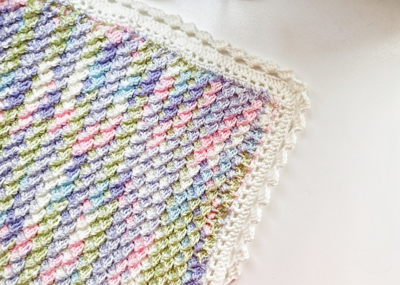 Crochet Easy Beginner 3D Baby Blanket Written Pattern/crochet Etsy