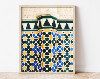 Alhambra Granada, Spain Downloadable Print | Photography Wall Art | Printable Teen Art Prints | Digital Download