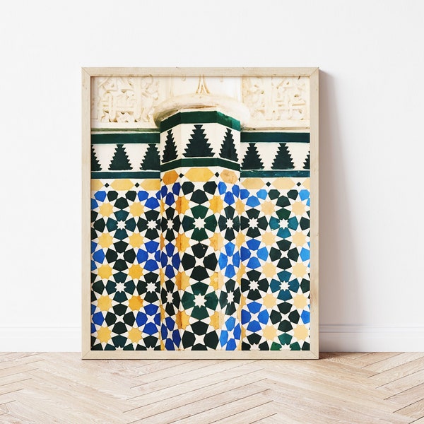 Alhambra Granada, Spain Downloadable Print | Photography Wall Art | Printable Teen Art Prints | Digital Download