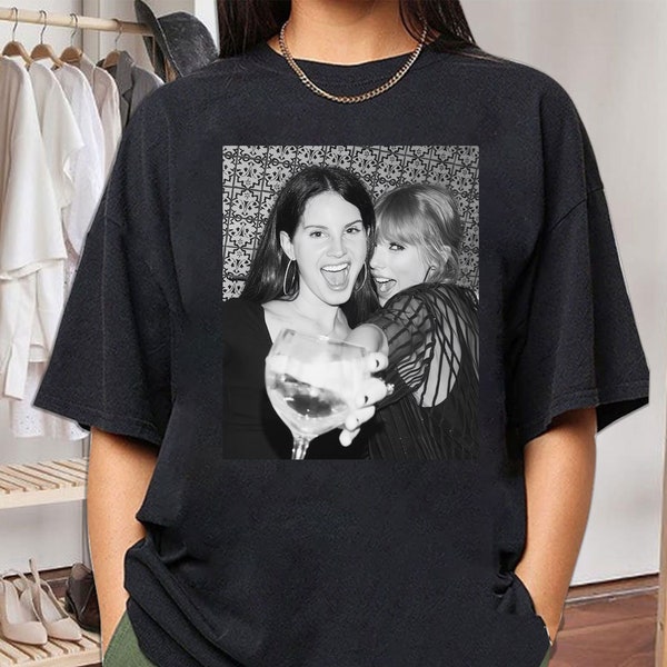 Lana del rey with Taylorr shirt, Lana Del Rey Shirt, blue banisters Album Shirt Lana Del Rey Shirt, Gift for men, women Unisex T shirt