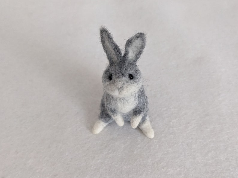 Hare. Wet felted. image 6