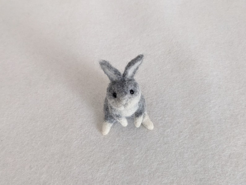 Hare. Wet felted. image 4