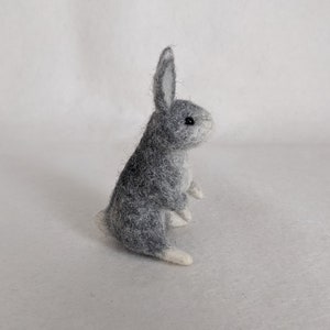 Hare. Wet felted. image 2