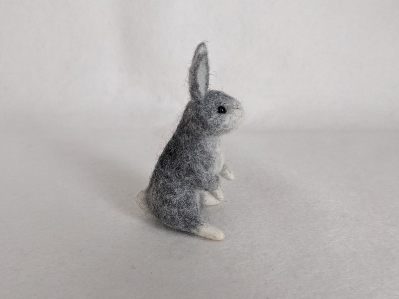 Hare. Wet felted. image 2