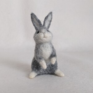 Hare. Wet felted. image 5