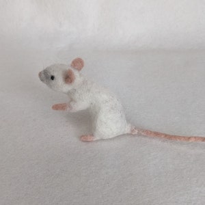 Mouse. Wet felted.