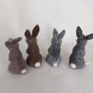 Hare. Wet felted. image 7