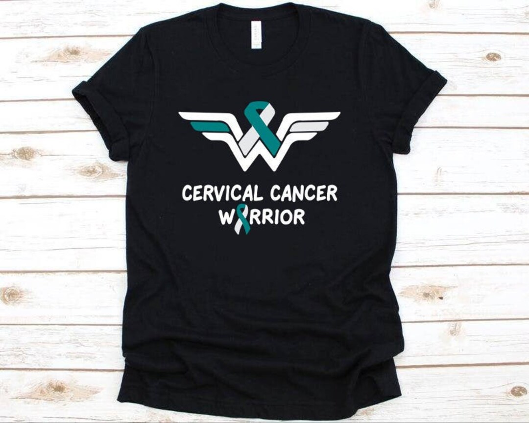 Cervical Cancer Awareness Shirtcervical Cancer Warrior - Etsy