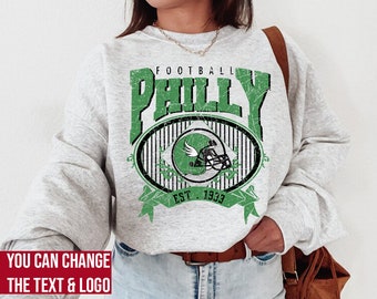 Philadelphia Football Sweatshirt , Philadelphia Football shirt , Vintage Style Philadelphia Football Sweatshirt , Philadelphia Fan Gift