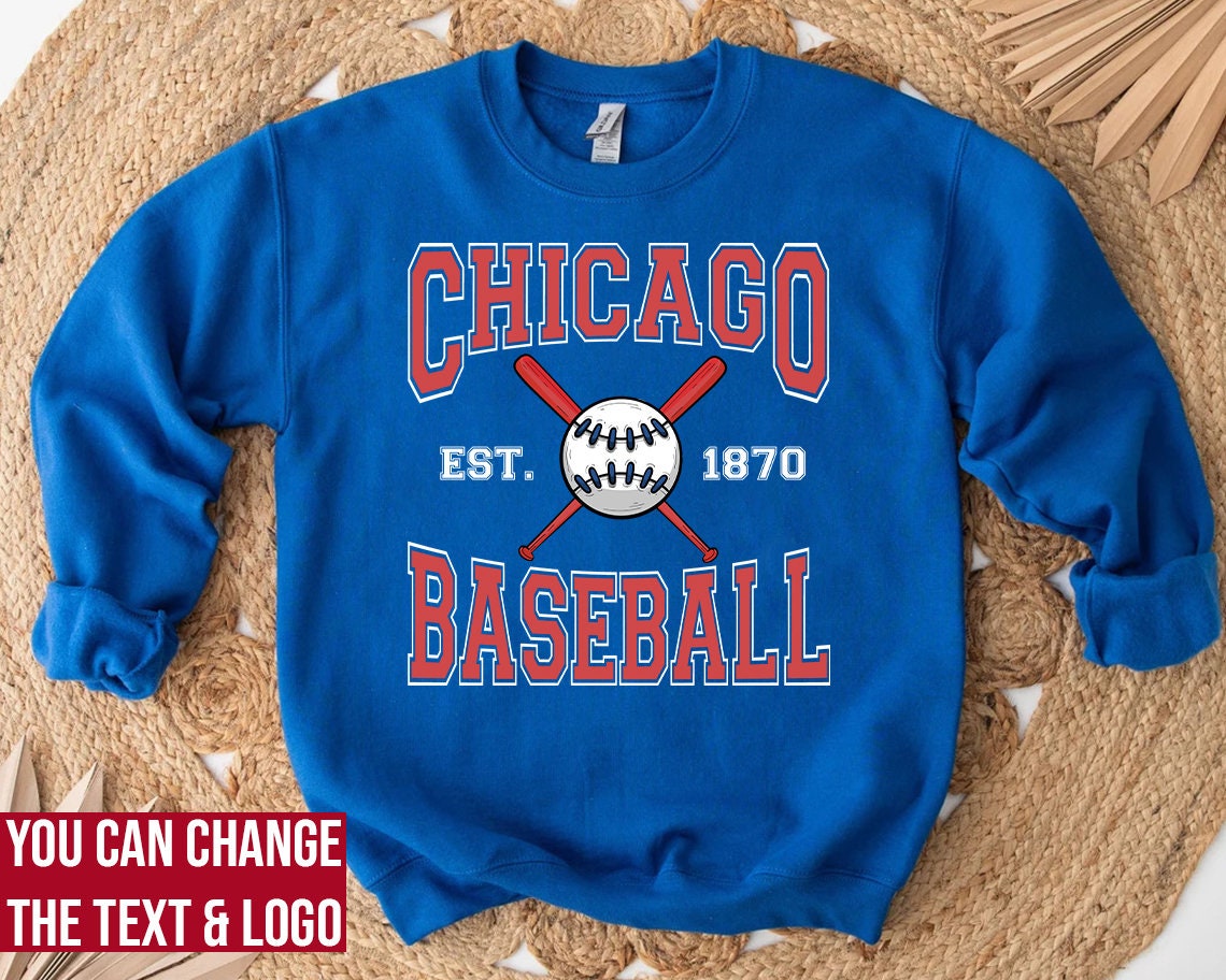 Chicago Cubs Vintage 1992 USA Crewneck 90s Sweatshirt – thefuzzyfelt